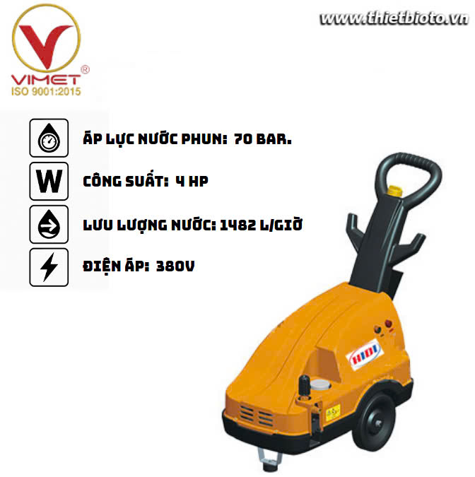 Máy rửa xe cao áp HWS0407 HIDI